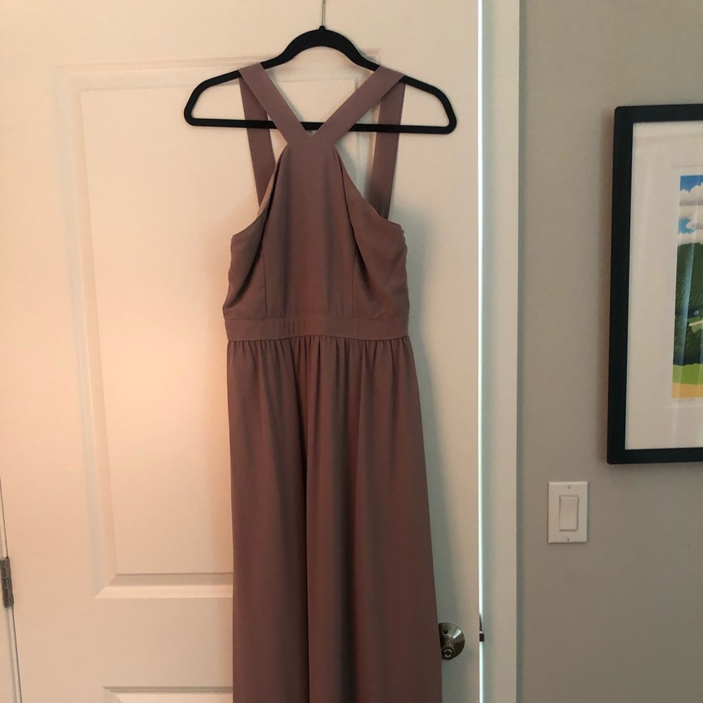 Taupe dress